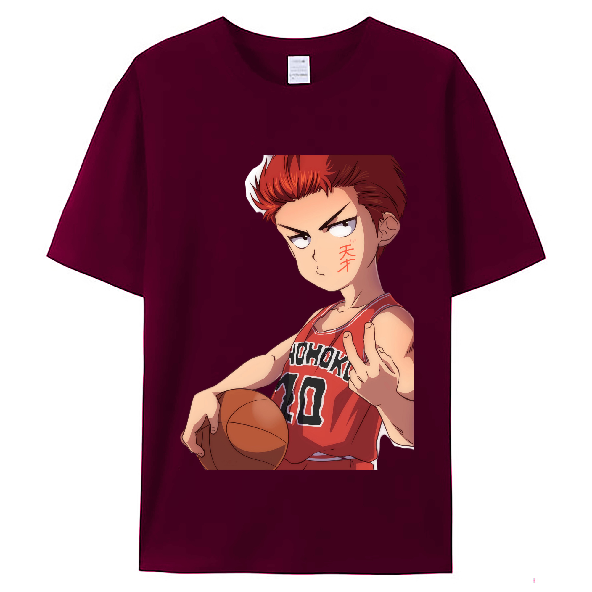 （画像用） SLAM DUNK／スラムダンク レディースカジュアルプリントTシャツ（綿100％）
